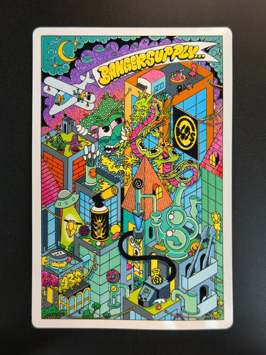 Terp City Sticker @eldoctorado x @banger.supply