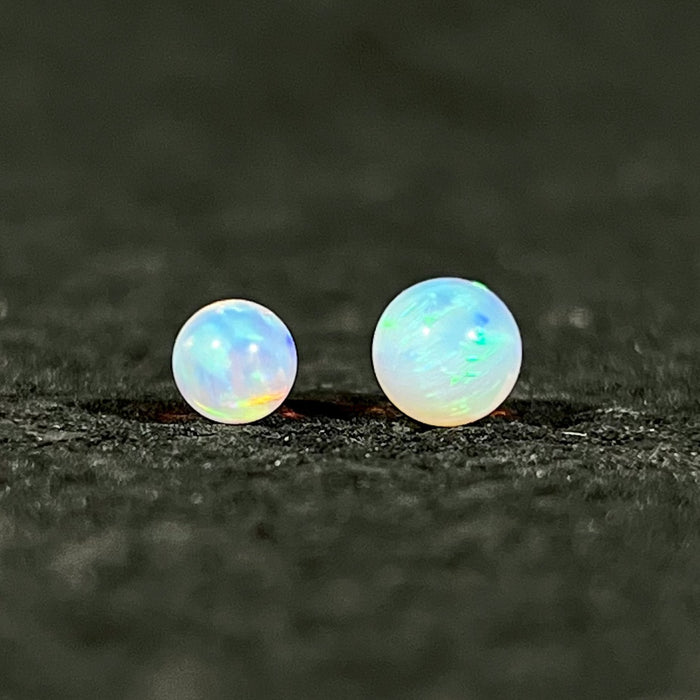 Opal Pearls - White